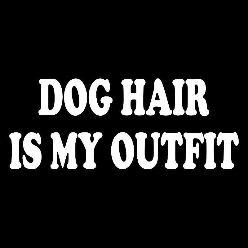 Les poils de chien, c’est ma tenue