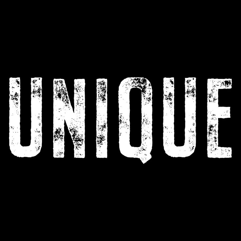 unique, unique, unique valeur de soi unique