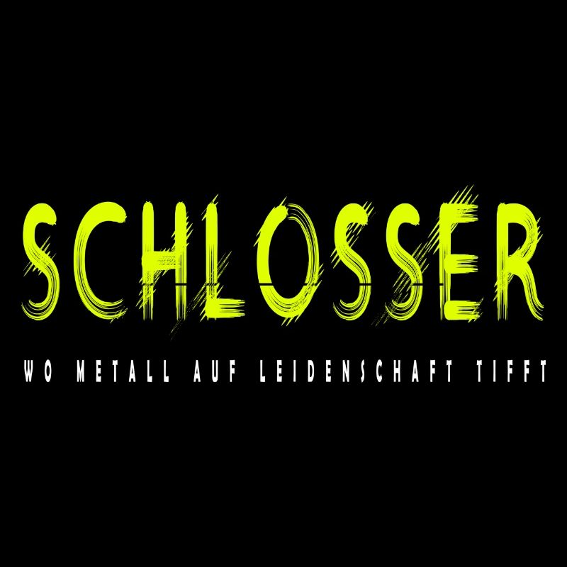 Schlosser Handwerker Design