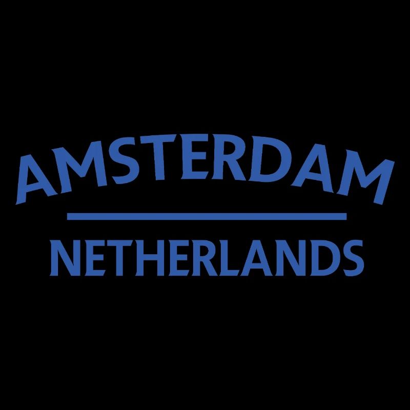 Amsterdam – Niederländisches Textdesign