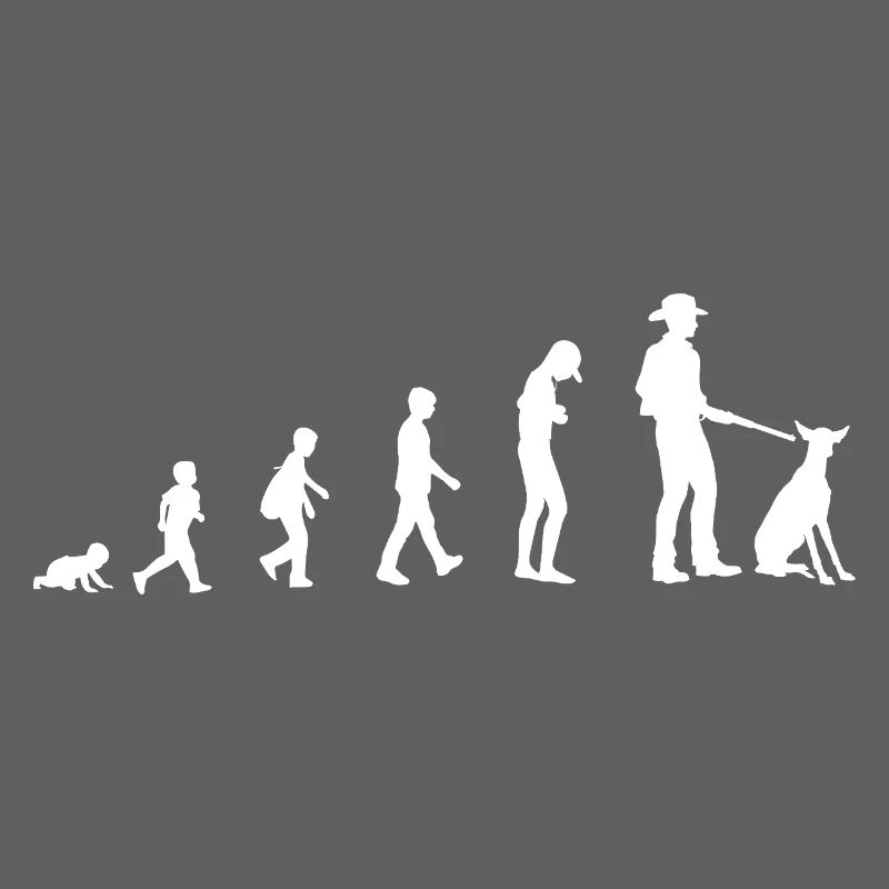 Development from baby to hunter