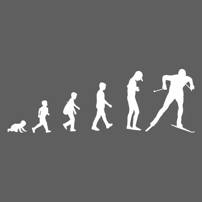 Development from baby to skier