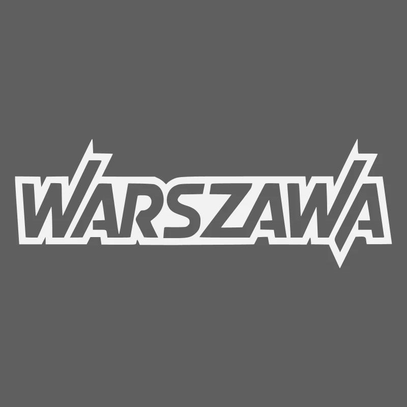 Lettres majusculées Varsovie - Varsovie