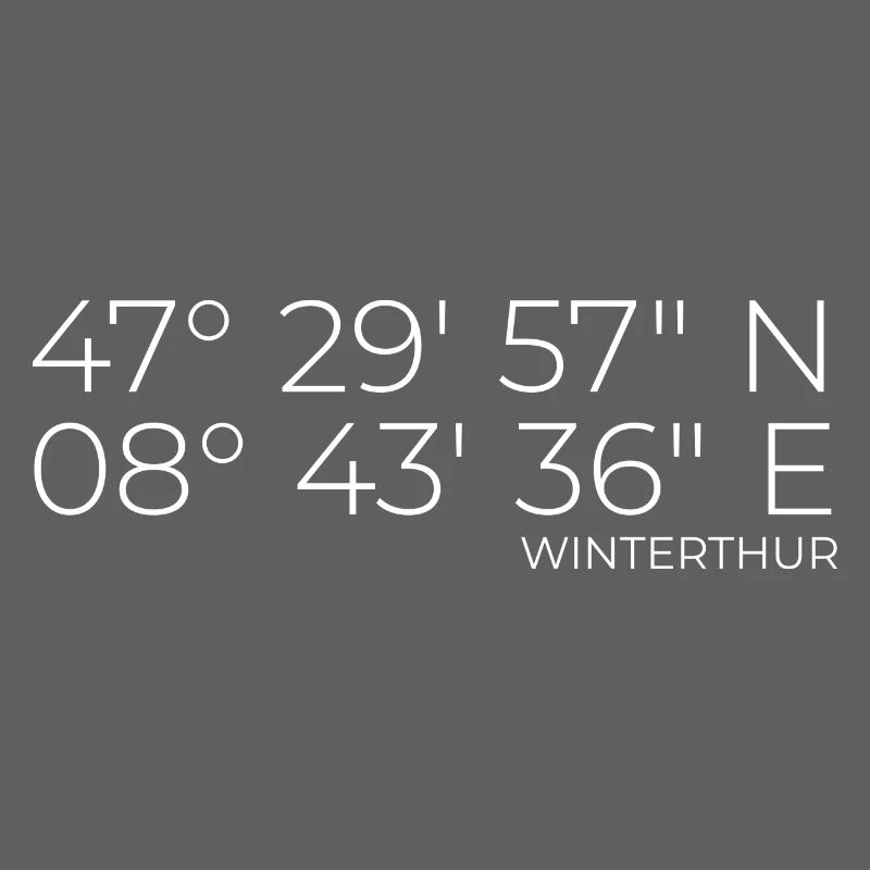 Coordinates Winterthur