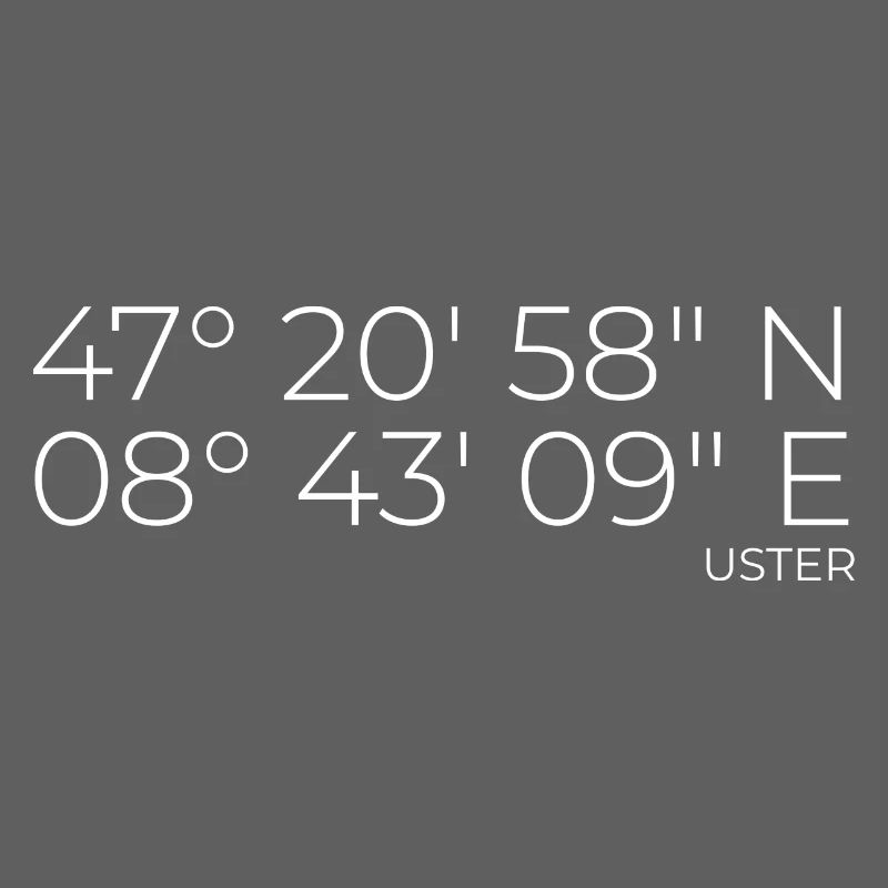 coordinates Uster Switzerland