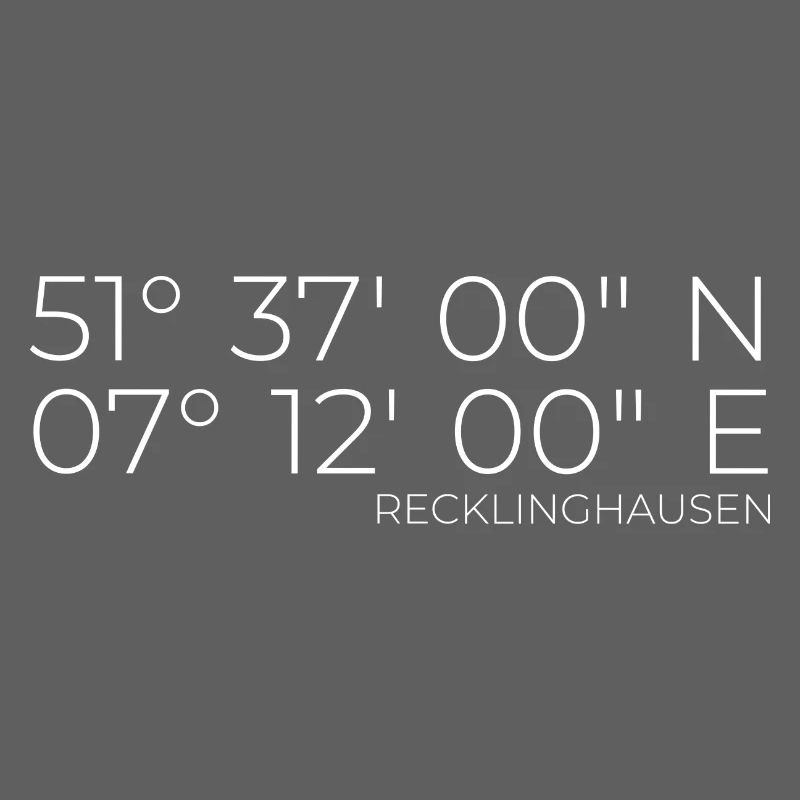 Coordinates Recklinghausen