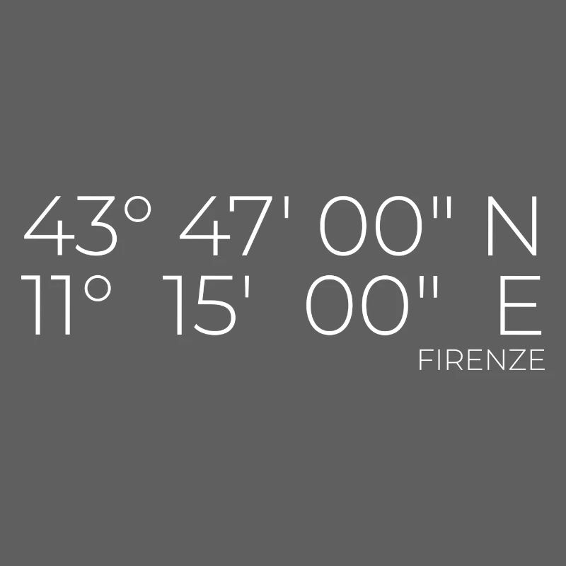 Coordinates: Firenze, Florence, Italy