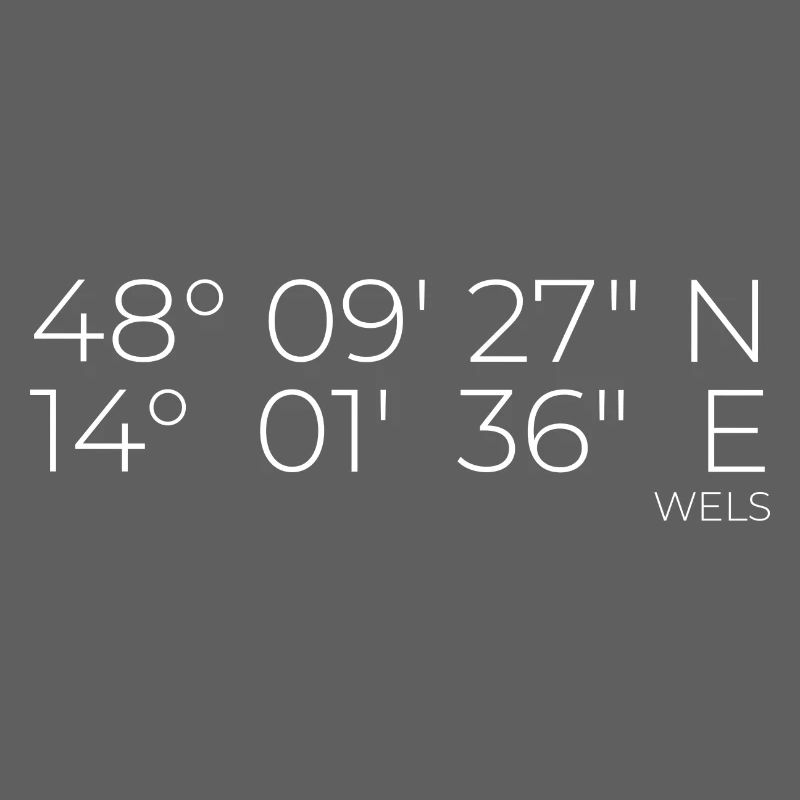 Coordinates Wels, Austria