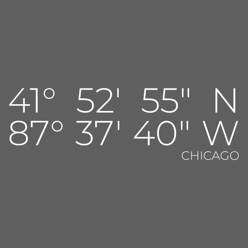 Coordinates Chicago