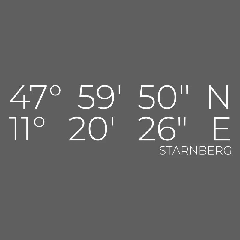 Coordinates Starnberg