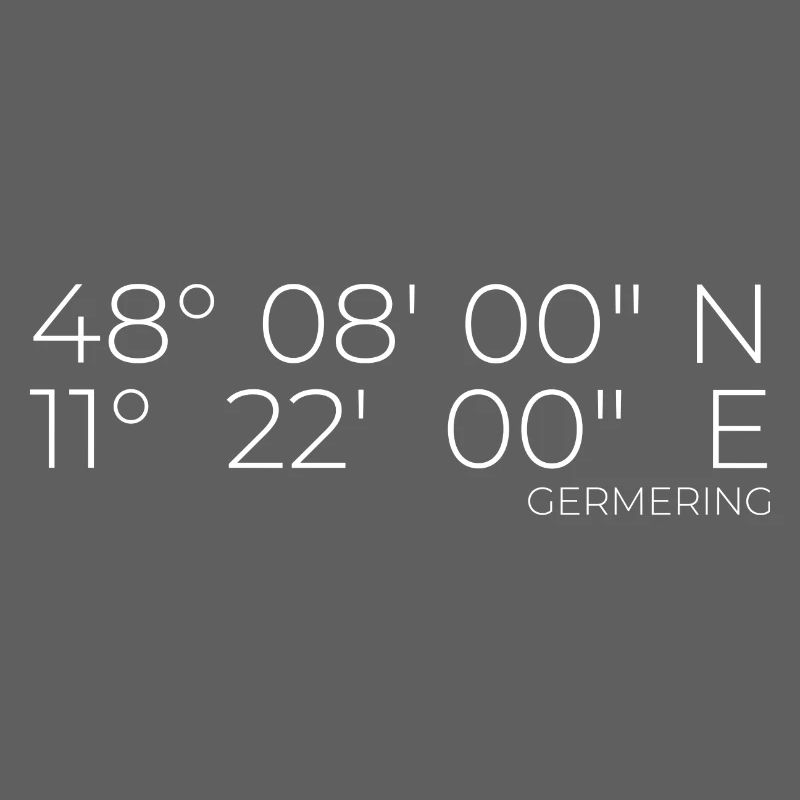 Coordinates Germering, Bavaria