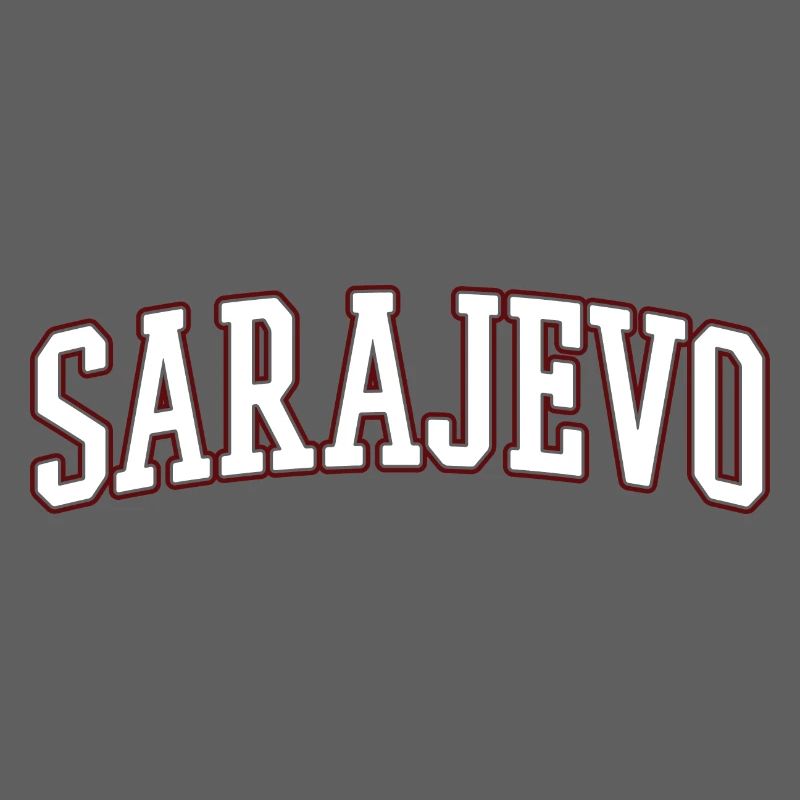 Sarajevo Bold Lettering