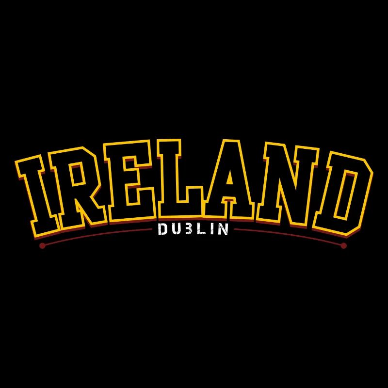 Dublin Ireland Arch Logo
