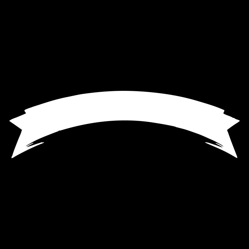 Arc | Banderole | ruban Vectorgraphique blanc