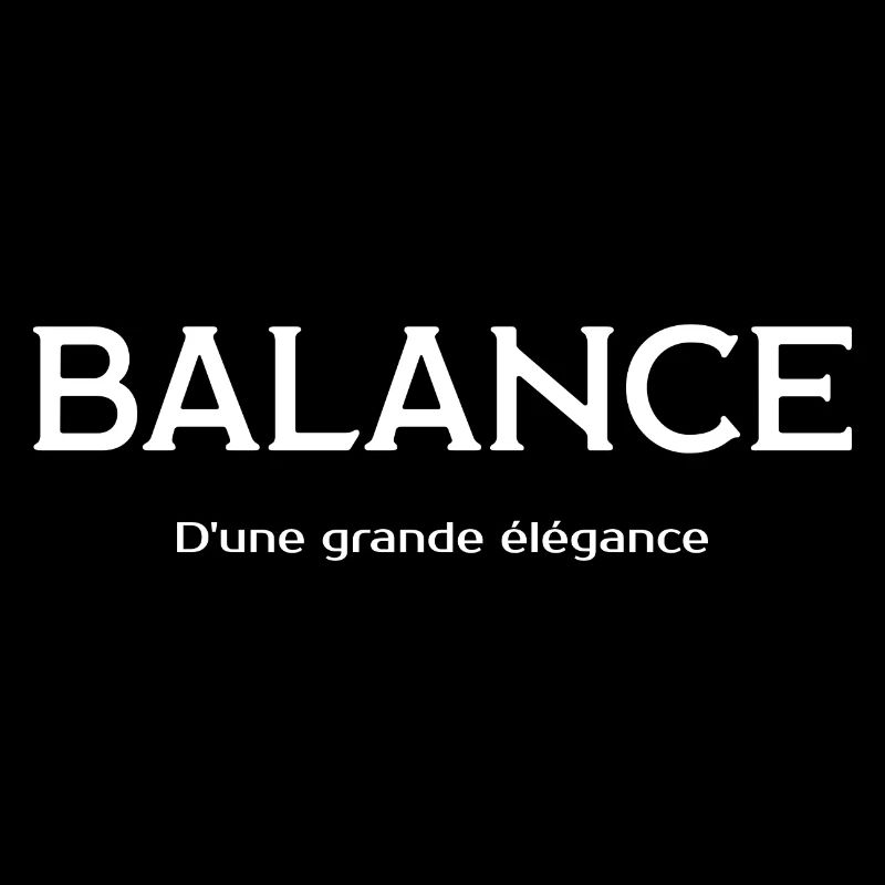 Balance - D'une grande élégance