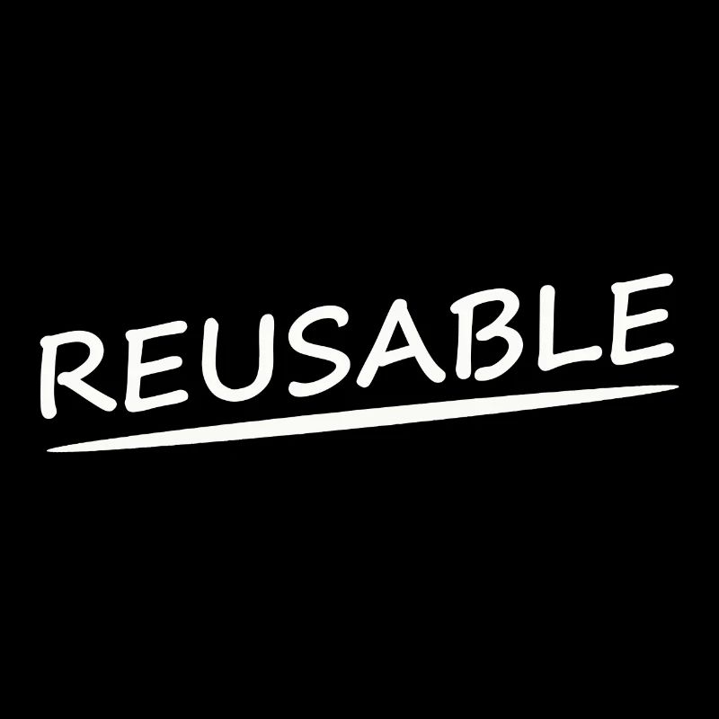 RÉUTILISABLE