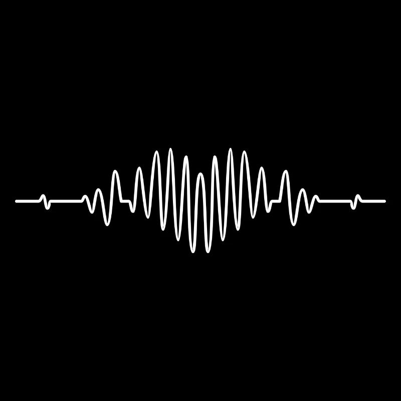 Pulse Wave Line Art