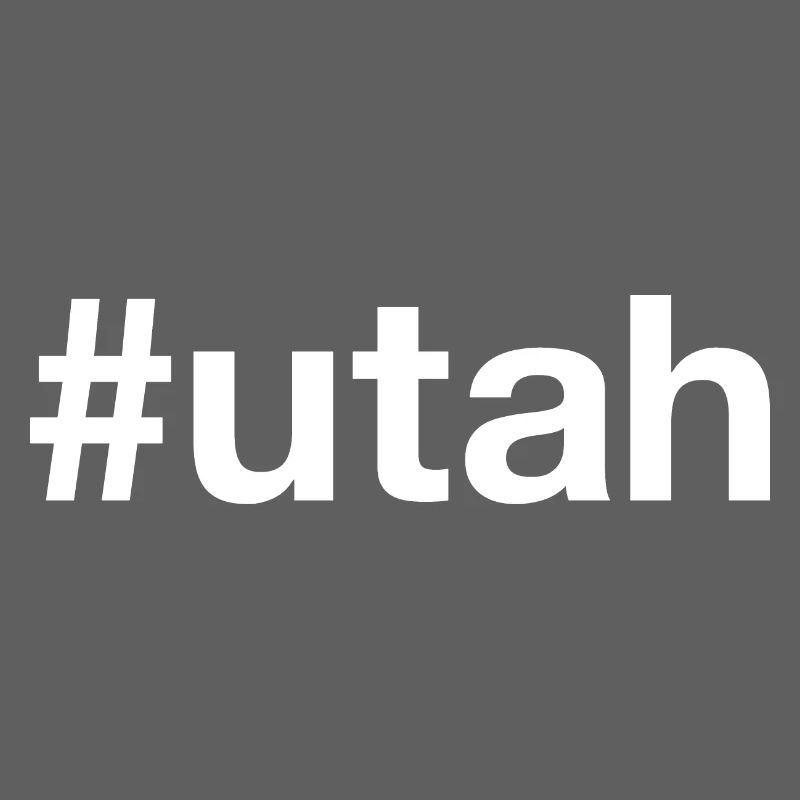 UTAH Hashtag