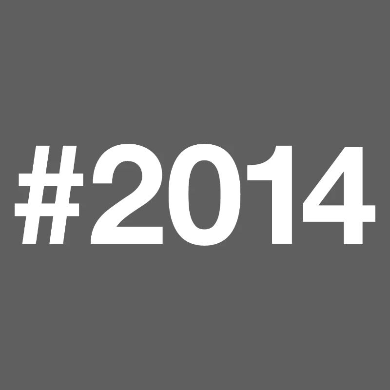 2014 Hashtag 12e anniversaire des 12 ans