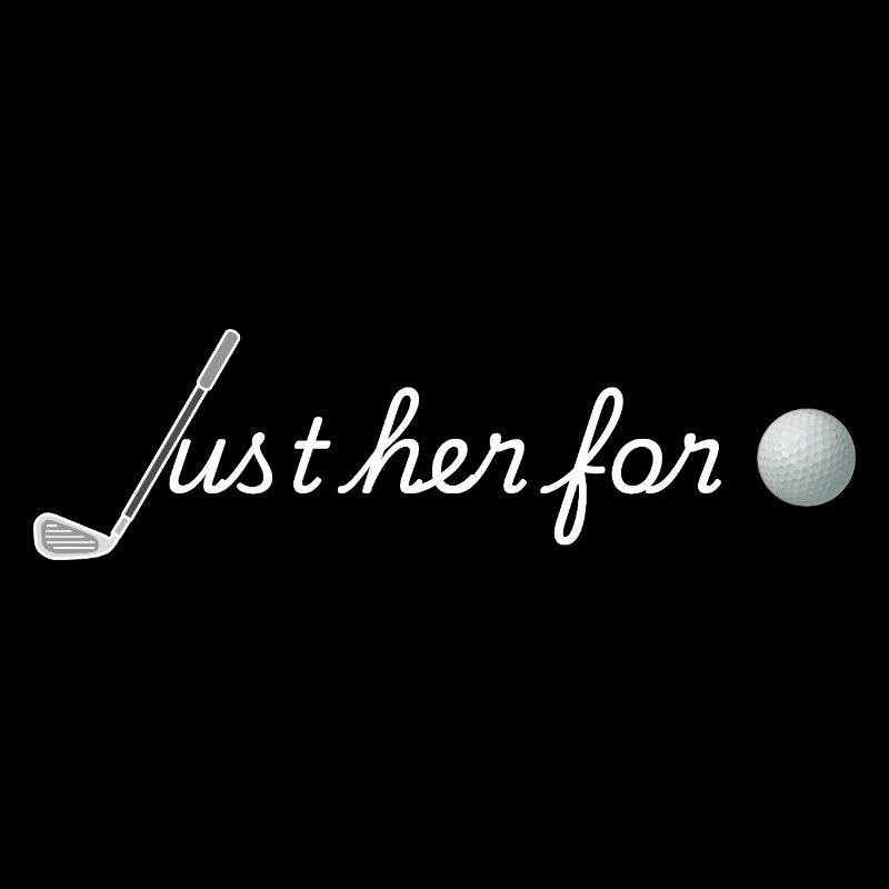 Juste elle pour le golf