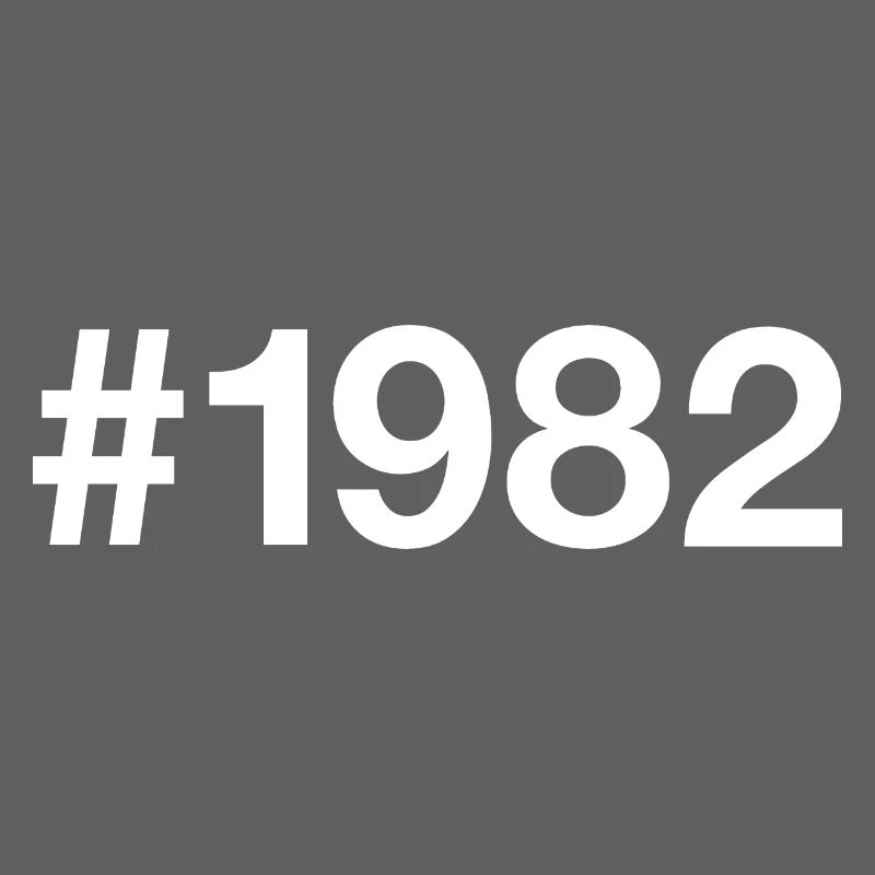 1982 Hashtag 44th birthday 44 years old