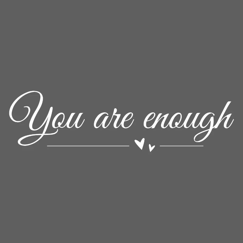 Du bist genug – Script-Motiv