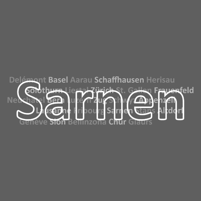 Schweizer Städte Sarnen