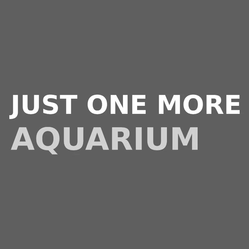 Nur noch ein Aquarium