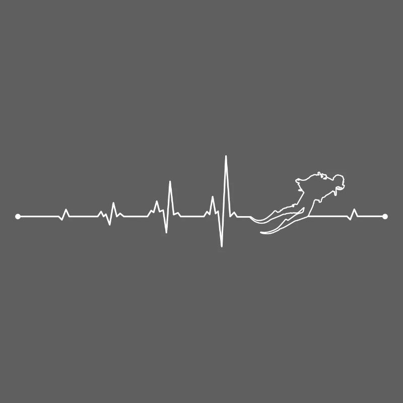 Silhouette de la course des chiens battants