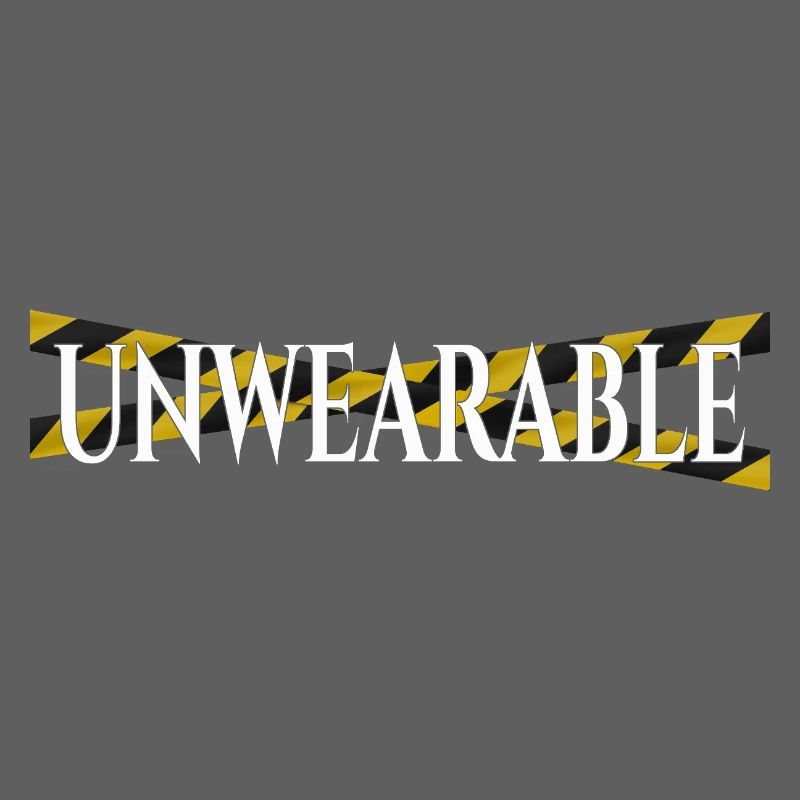 Unwearable – Statement Design with Warning Tape