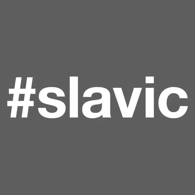 SLAVIC Hashtag