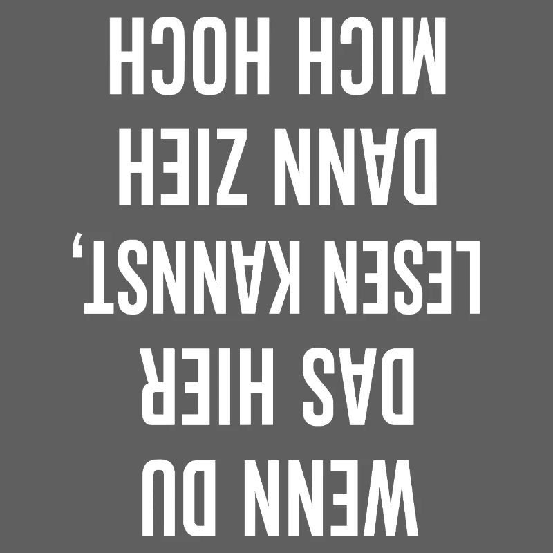weiß Großbuchstaben Statement