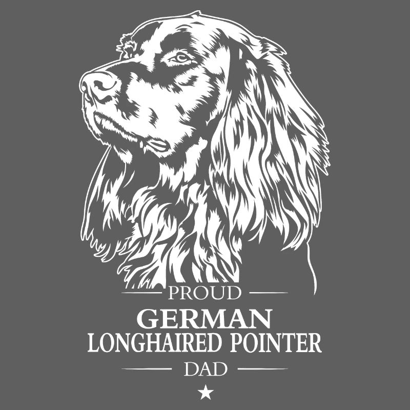 German Longhaired Pointer Dad Hunde Hund Wilsigns