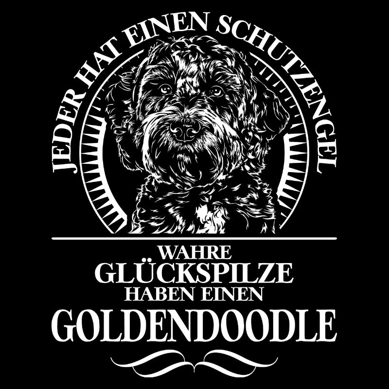 GOLDENDOODLE Schutzengel Hunde Spruch Wilsigns