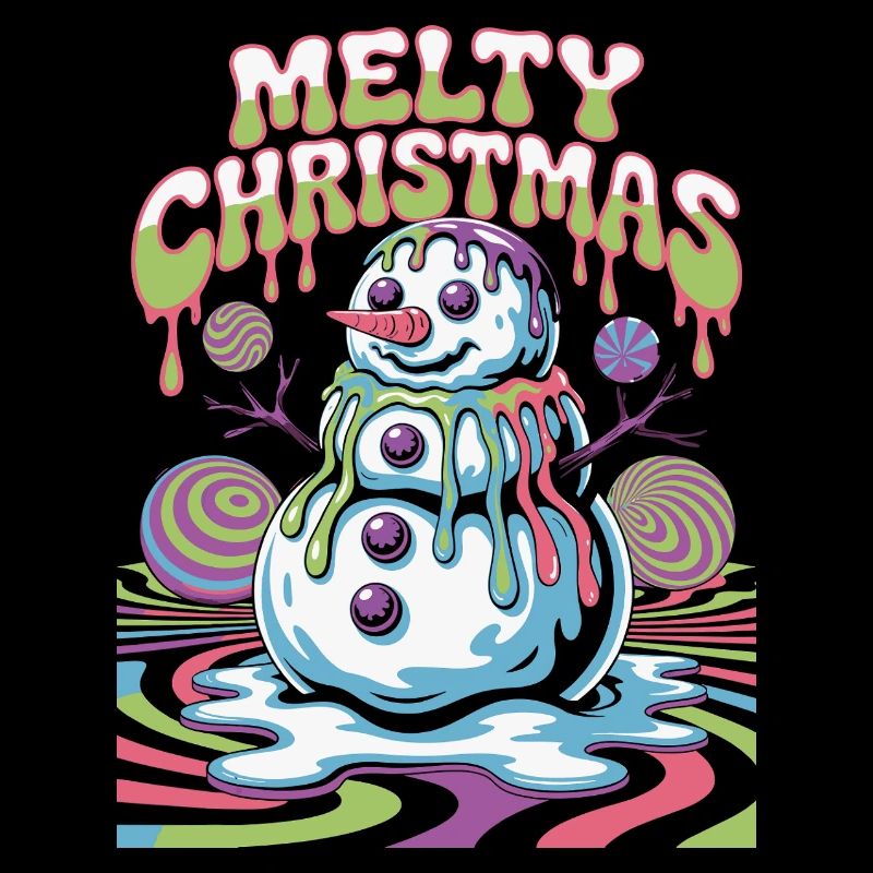 Melty Christmas Snowman