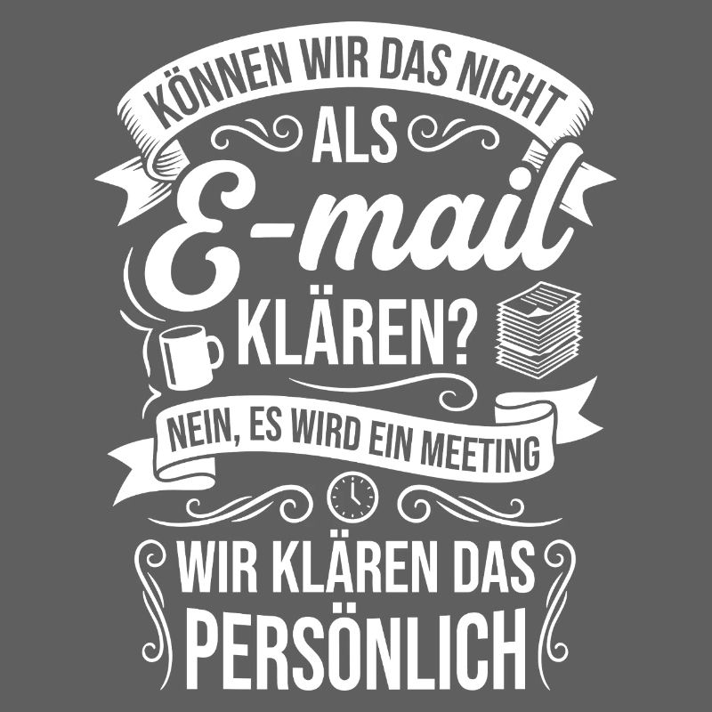 Can't we clarify this as an email?