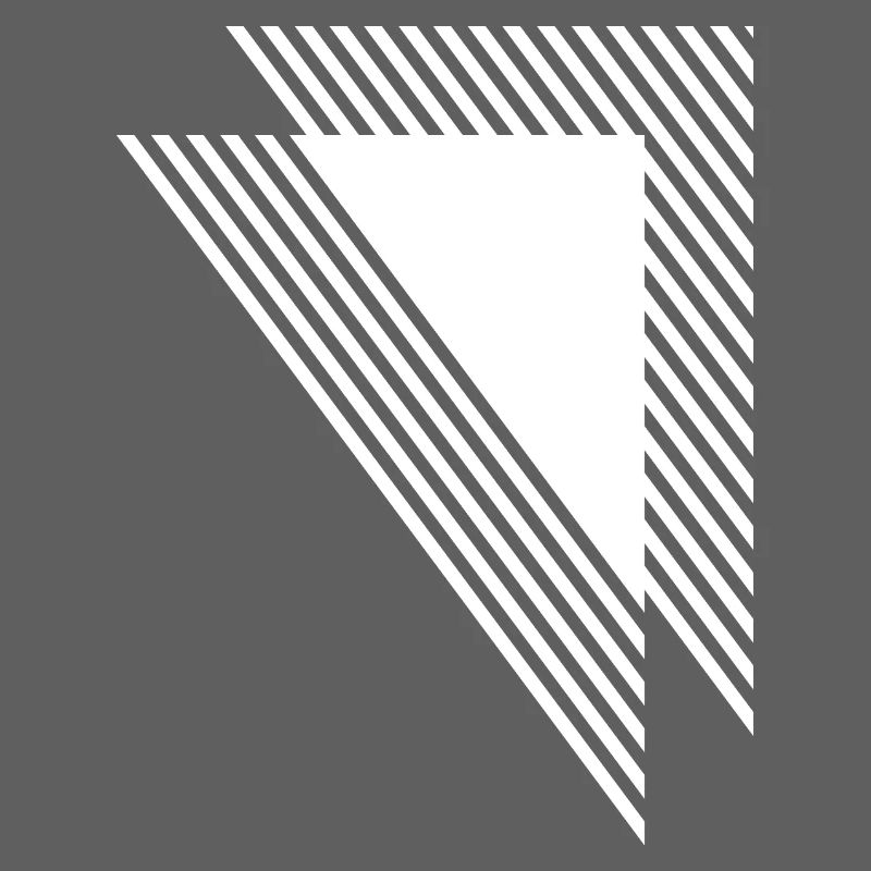Geometric Triangles Diagonal Monochrome Grid