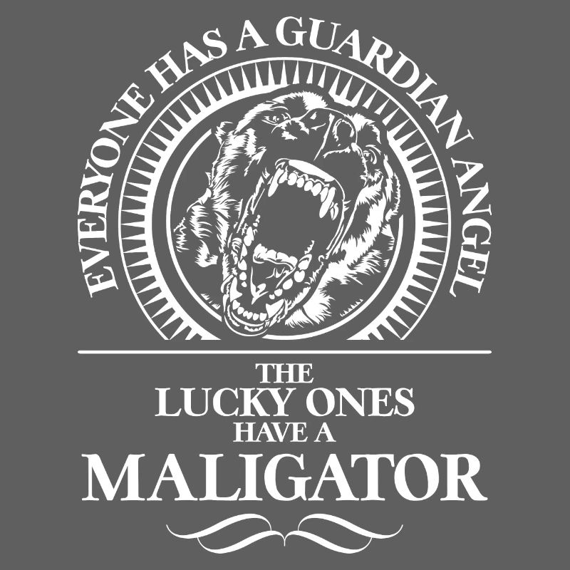 MALIGATOR Malinois Guardian Angel Saying Wilsigns