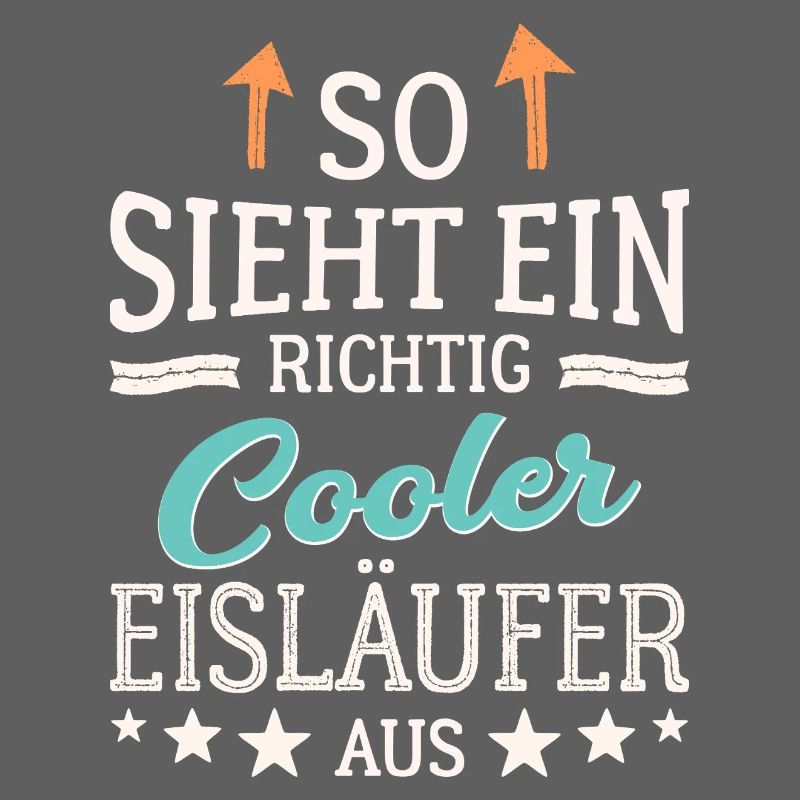 So sieht ein richtig cooler Eisläufer aus