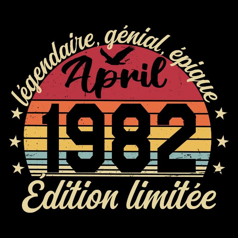 1982 avril Anniversaire avril 1982