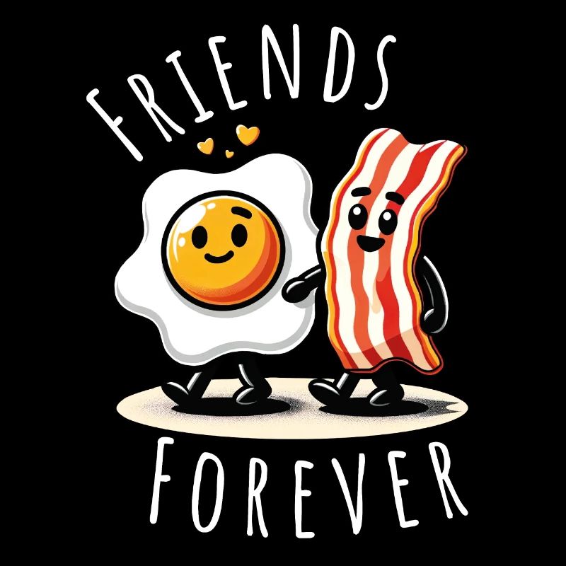 Amis pour toujours Ham Oeuf Amour Comique