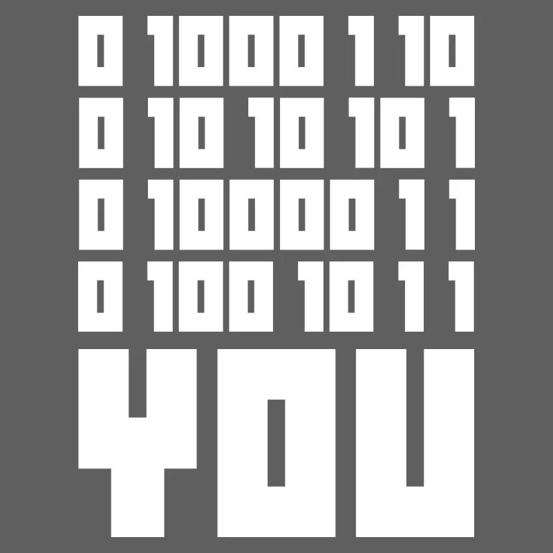 Binary Code F**k YOU – Geek Code & Nerd Humo