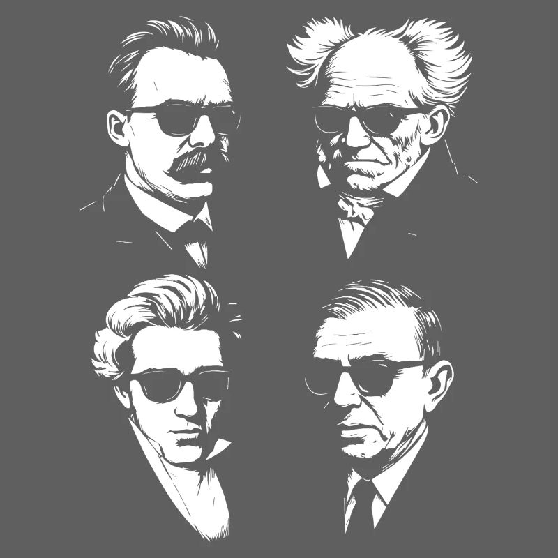 Existentialism philosophy design