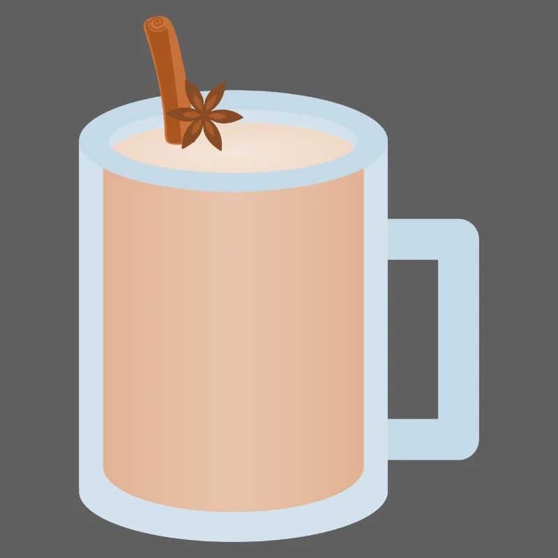 Chai Latte Mug Illustration