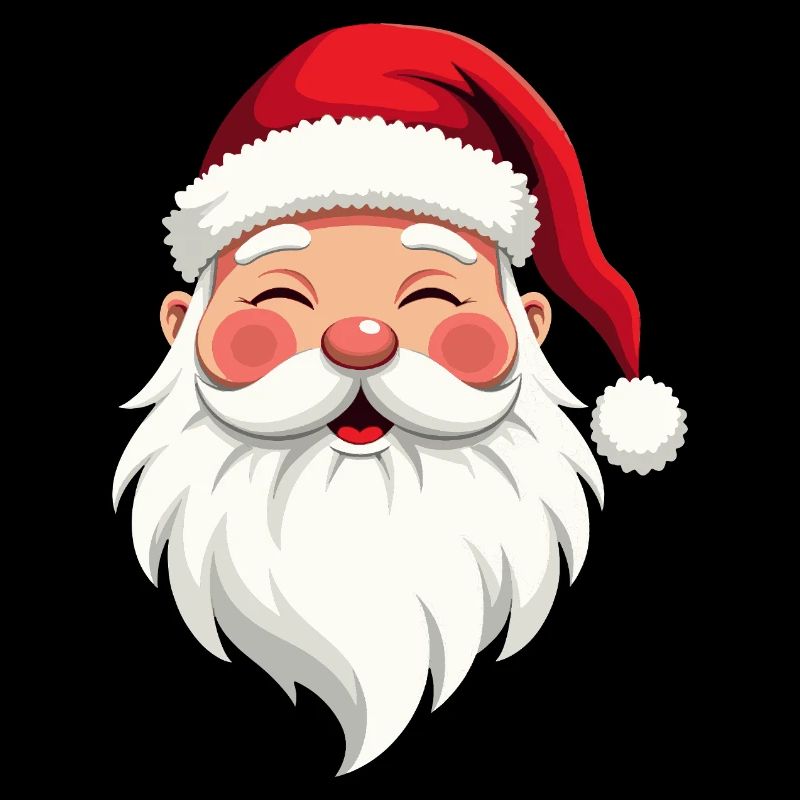 Weihnachtsmann-Cheer-Illustration