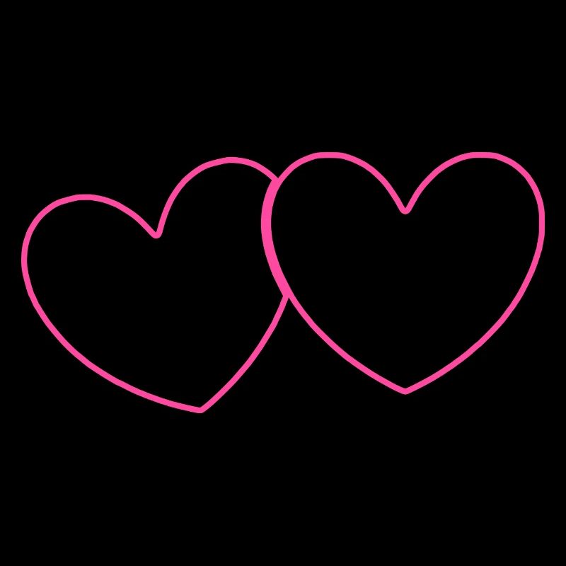 Herz pink Herz rosa Geschenk Valentinstag