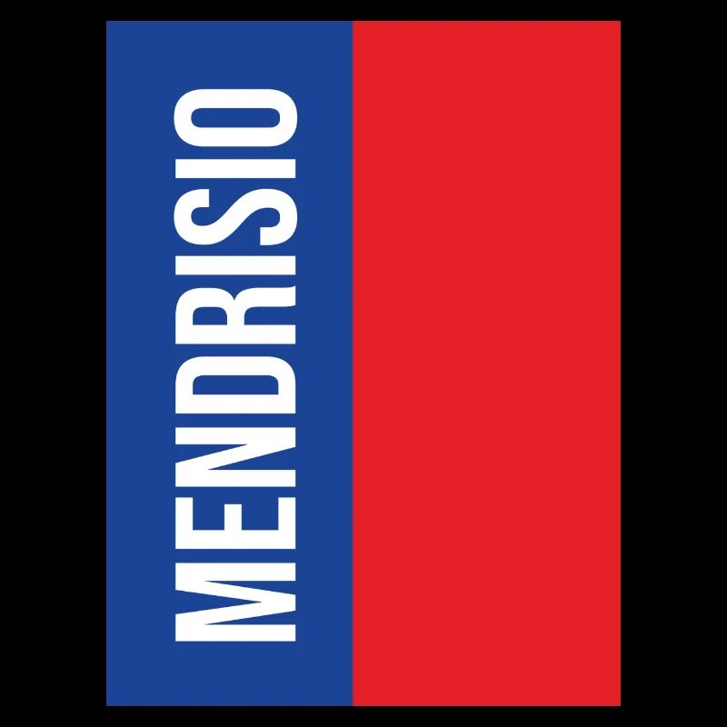 Mendrisio Blue Red Vertical