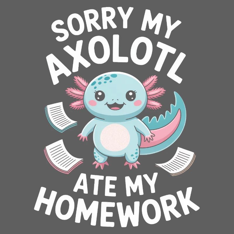Braquage de devoirs d’Axolotl