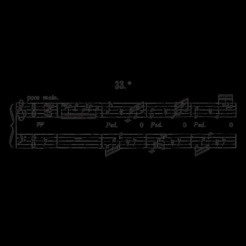 Conception de partitions de Beethoven pour Elise