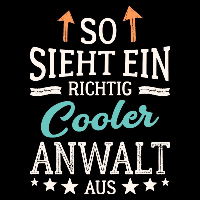 So sieht ein richtig cooler Anwalt aus Jurist